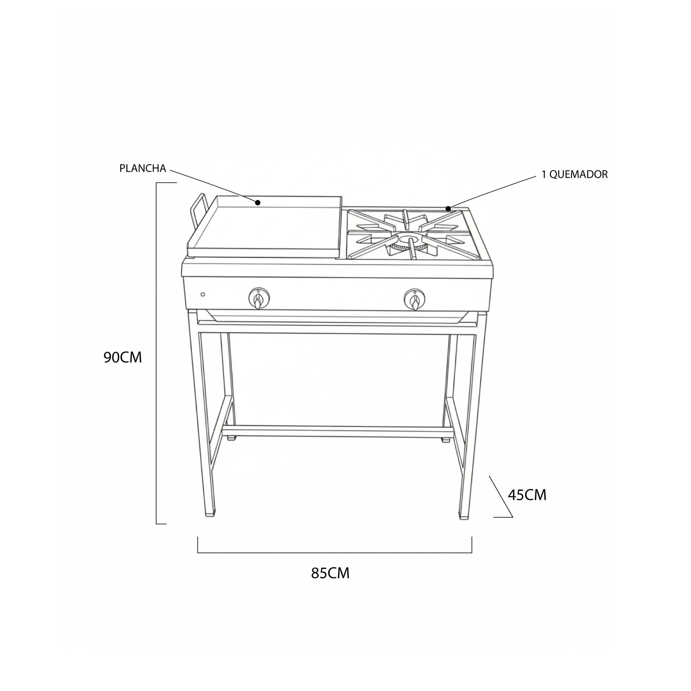 cocina lineal cocina lineal