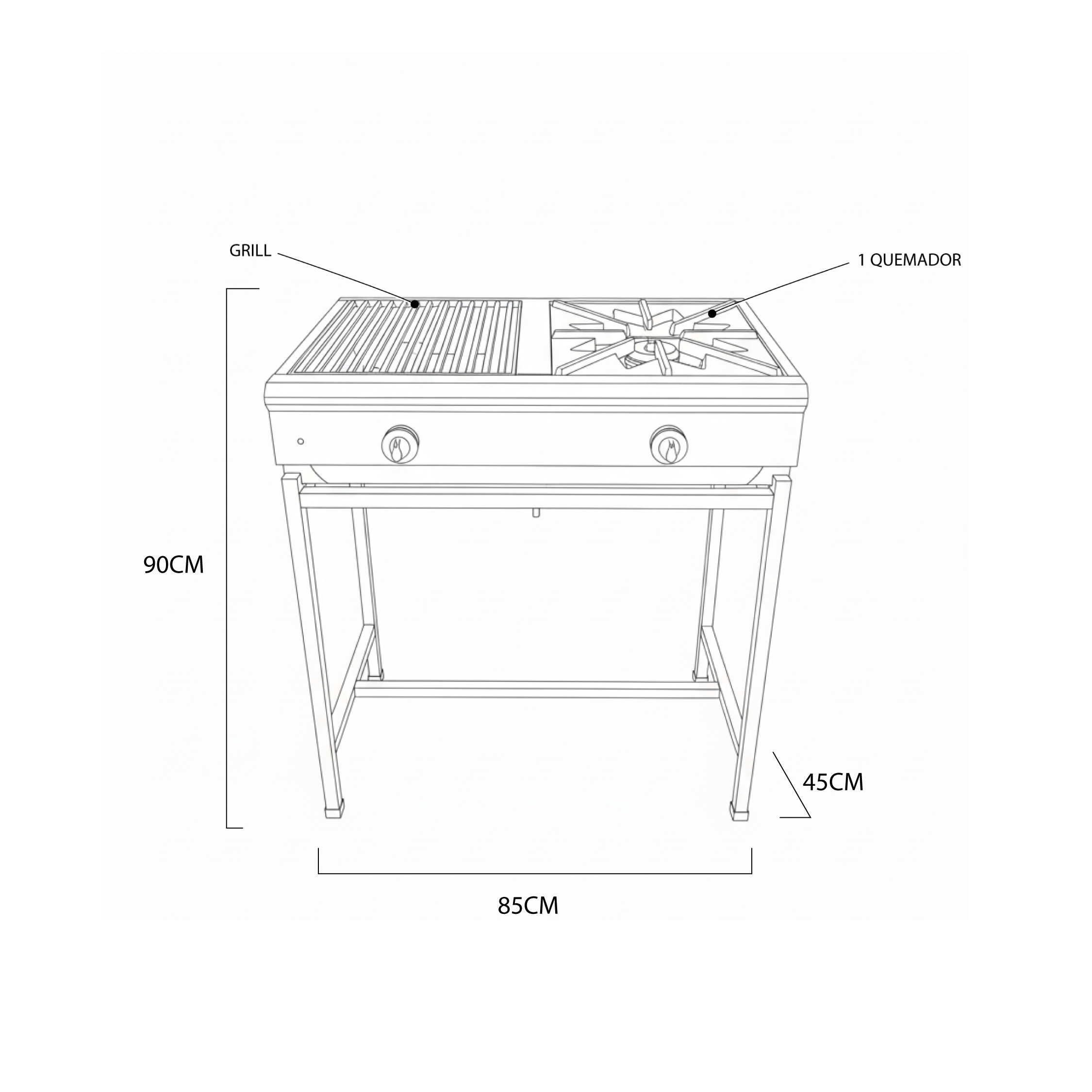 cocina lineal cocina lineal