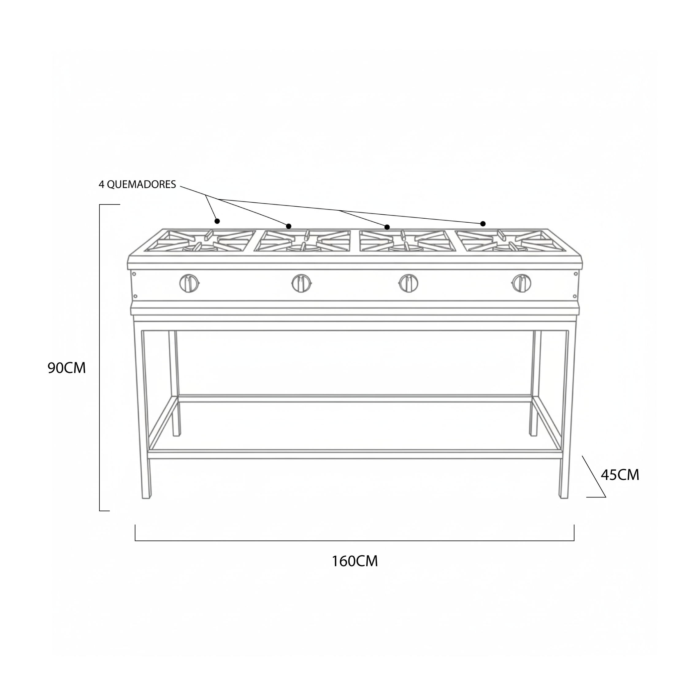 cocina lineal cocina lineal