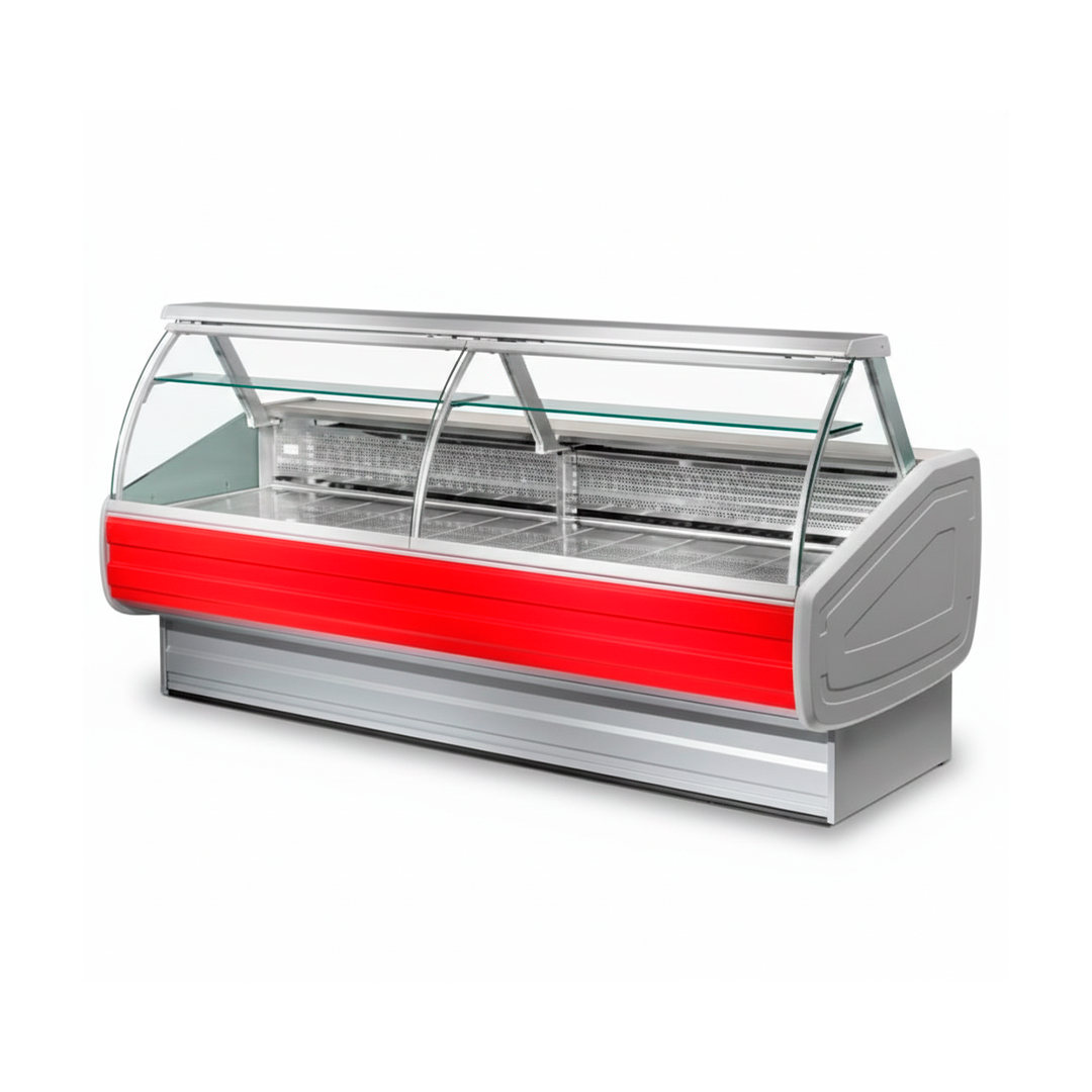 urna con gabinete refrigerador