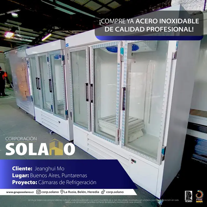 Cámaras de refrigeración — Jeanghui Mo, Puntarenas