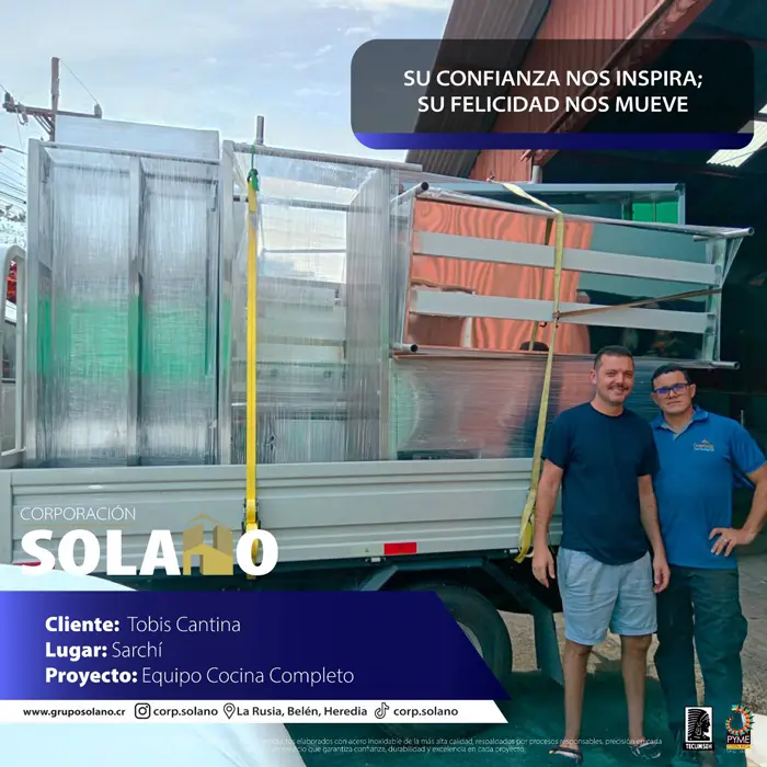 Equipo de cocina completo — Tobis Cantina, Sarchí