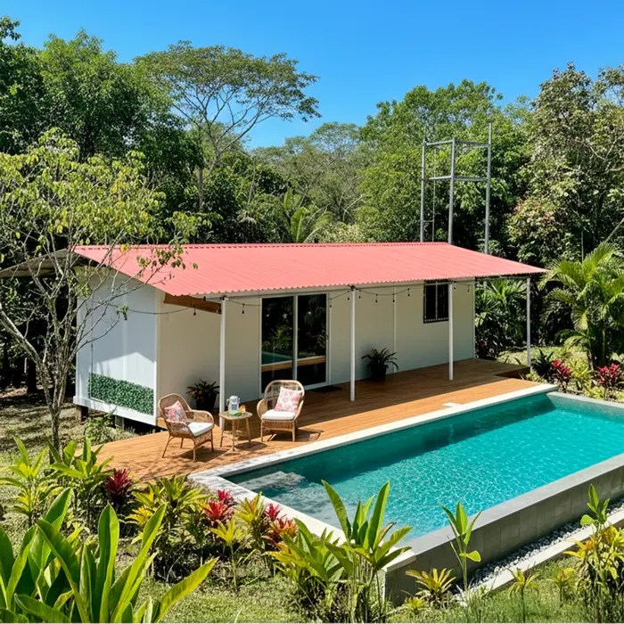 Casa modular 3x11 de 33 m² en Costa Rica