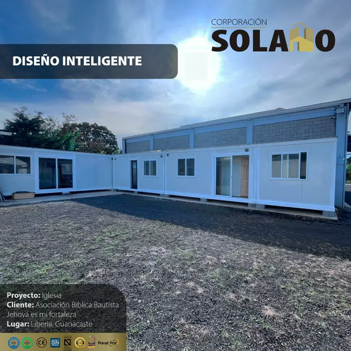 Iglesia modular en L — Asociación Bíblica Bautista, Liberia