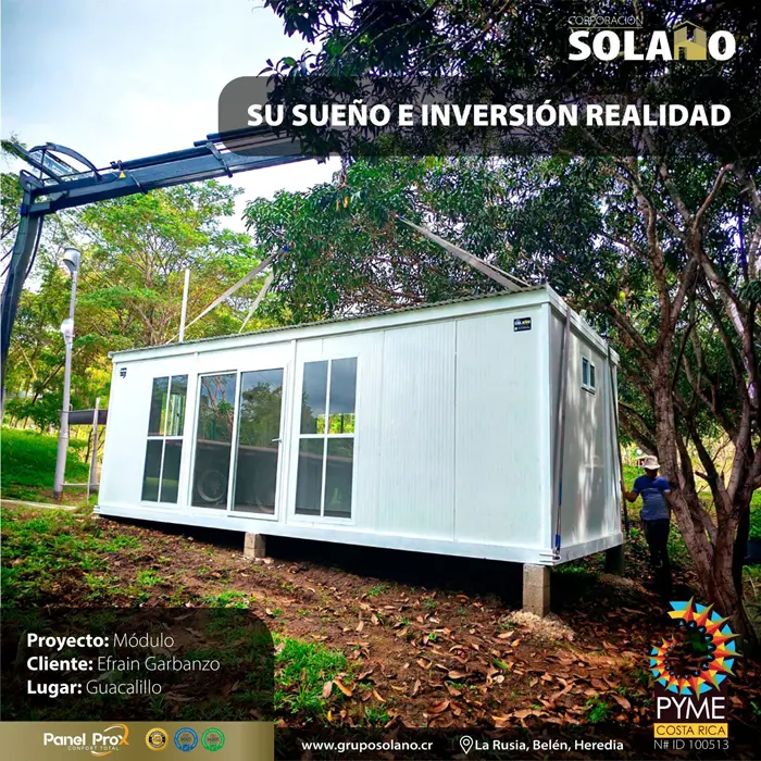 Casa modular en Guacalillo — Grupo Solano